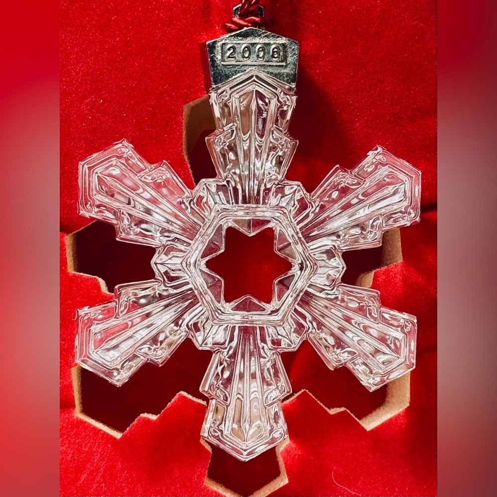 Waterford Crystal 2006 Holiday Ornament